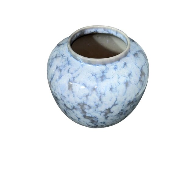Gorgeous Ceramic Pot Sky Blue, Stormy Gray and Cloud White - Picture 10 of 13